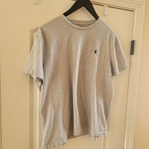 Ralph Lauren POLO tshirt grey LARGE used